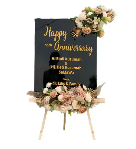 Papan Bunga Akrilik Terate